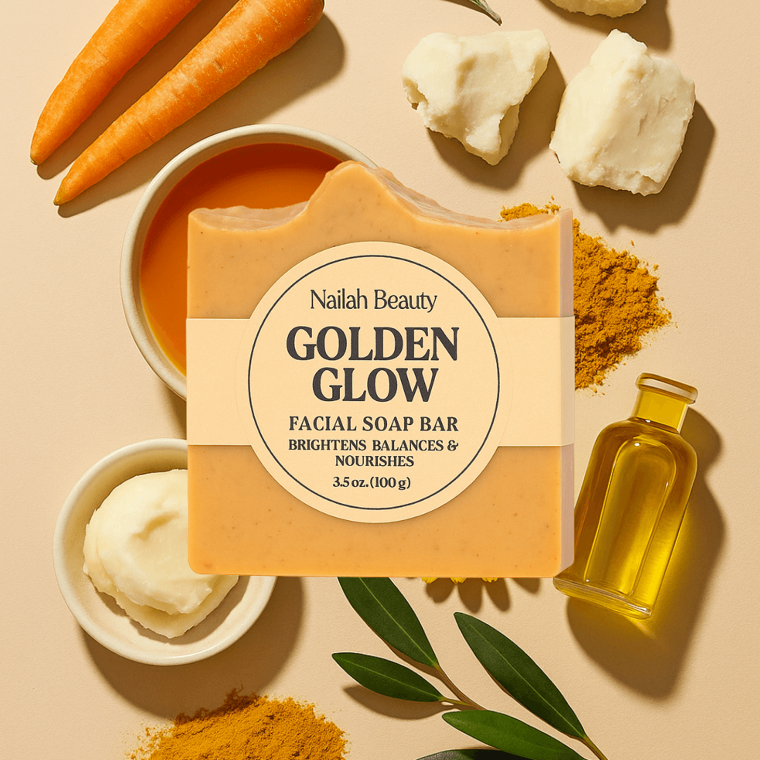 Golden Glow Face Bar - Nailah Beauty